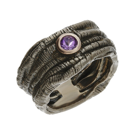 Pierścionek ARTIS G.KABIRSKI GA R1099 AMETYST próba 925