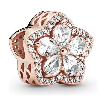 Charms Pandora Rose Lśniąca śnieżynka pavé PE 789224C01