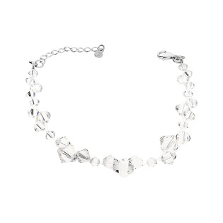 Bransoleta GRACE z kryształami Swarovski RD 461-1 crystal próba 925