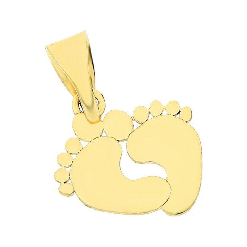 Zawieszka stópki blask OS 129-L131 próba 585 Sezam - 1