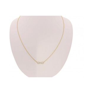 Naszyjnik złoty z diamentami numer AW 036141 z kolekcji Happy Diamond