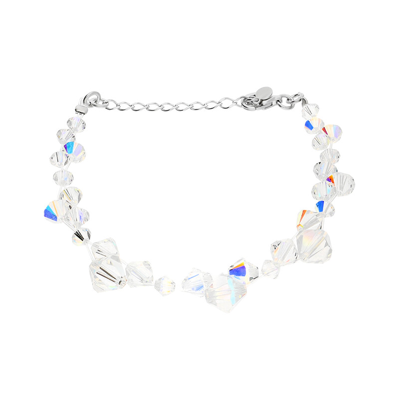 Srebrna Bransoletka Grace Swarovski pr. 925 - JubilerSezam.pl