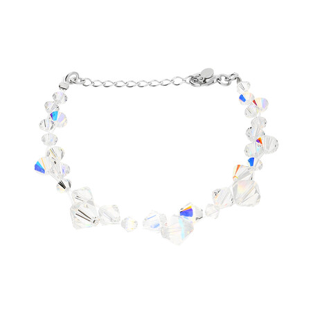 Bransoleta GRACE z mieniącymi kryształami Swarovski RD 461-1 próba 925