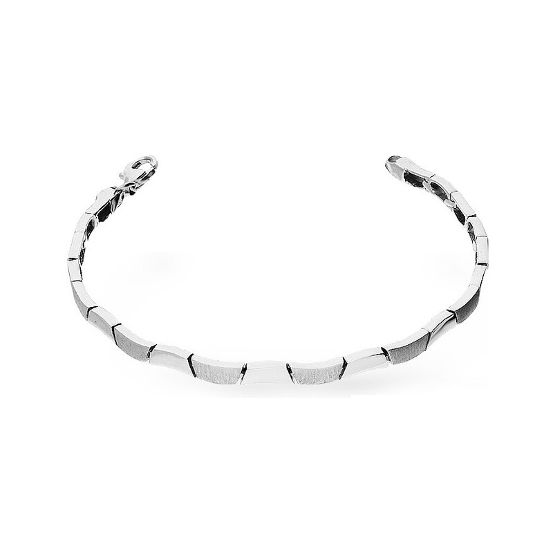 Bransoleta łuska blask+mat OL RB78600 próba 925