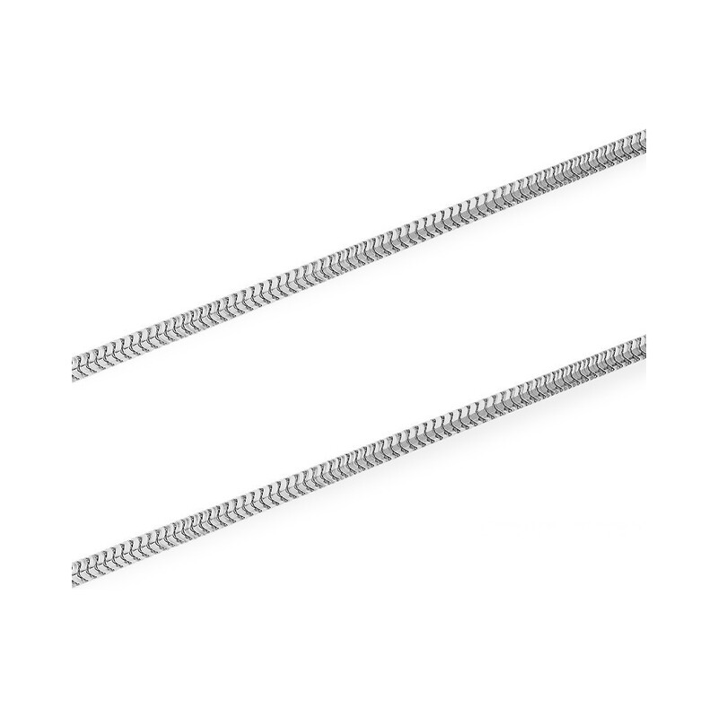 Łańcuszek snake BC 1486-160 ROD próba 925 Sezam - 1
