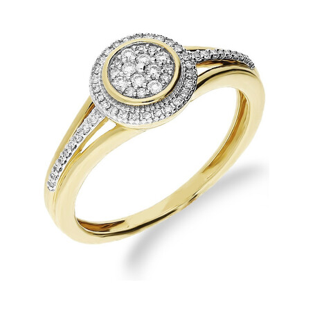 Pierścionek MIRAGE  KU 106741 próba 585 Sezam - 1