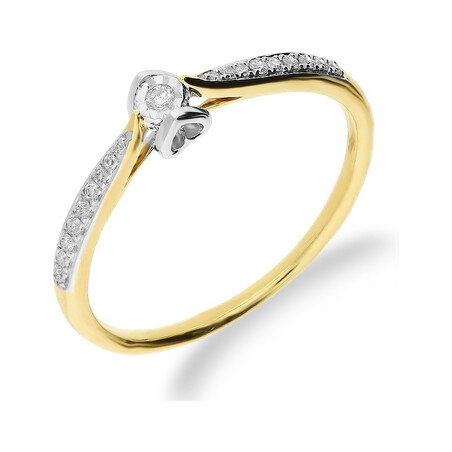 Pierścionek AMADO Magic  AW 67073 YW próba 585 Sezam - 1