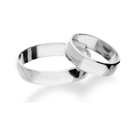 Obrączka srebrna partnerska AT OBR018 rod