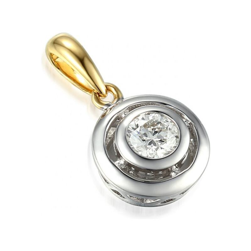 Zawieszka złota JUBILE nr AW 48325 YW próba 585