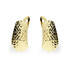 Kolczyki złote blaszki grawerowane na angielskie zapięcie AR XXDCNSE7950 próba 585 Sezam - 1