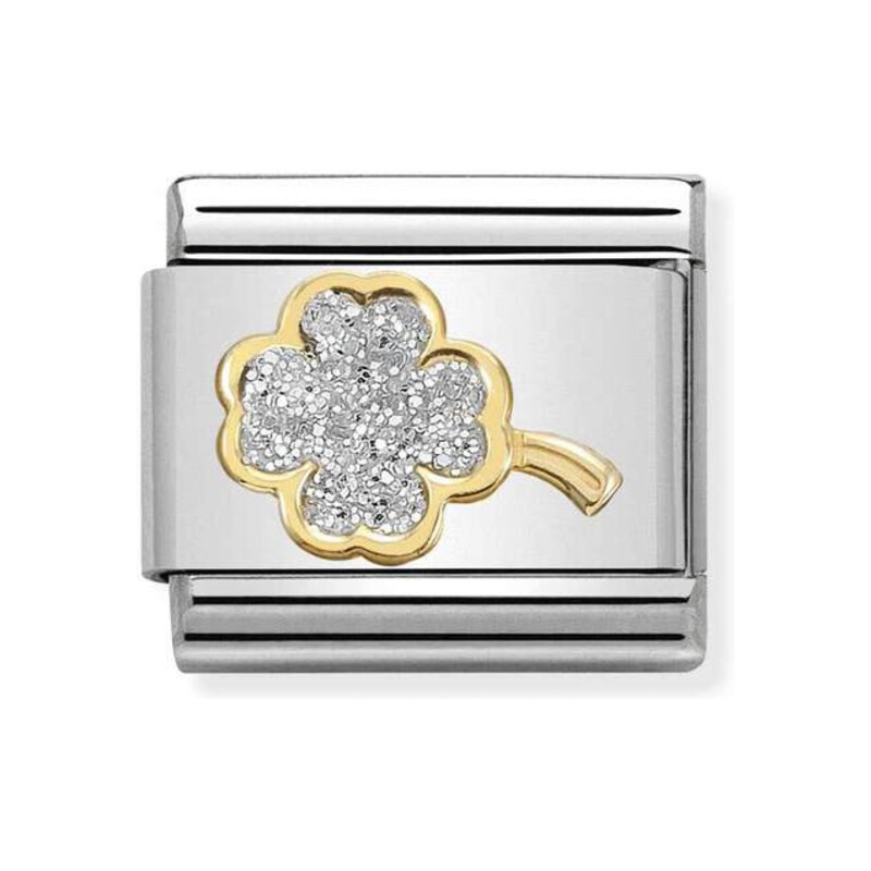 Element link 18K koniczynka NP 030220 03