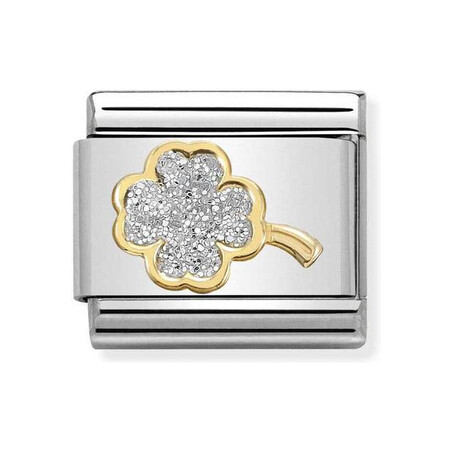 Element link 18K koniczynka NP 030220 03