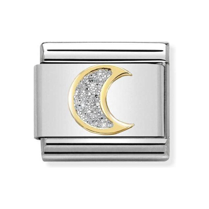 Element link 18K księżyc NP 030220 05