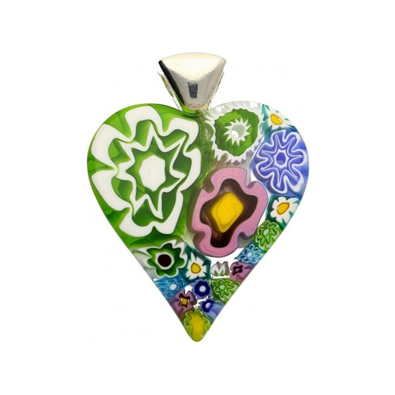 Serduszko ze szkła Murano nr KQ EM10339-200