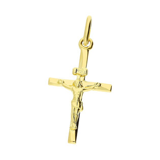 Krzyżyk złoty z wizerunkiem Jezusa nr CB C-456 próba 585