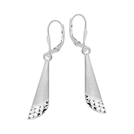 Kolczyki srebrne maczuga OL NZM104 próba 925