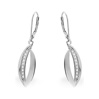 Kolczyki srebrne kropla z cyrkoniami OL OKP219 próba 925