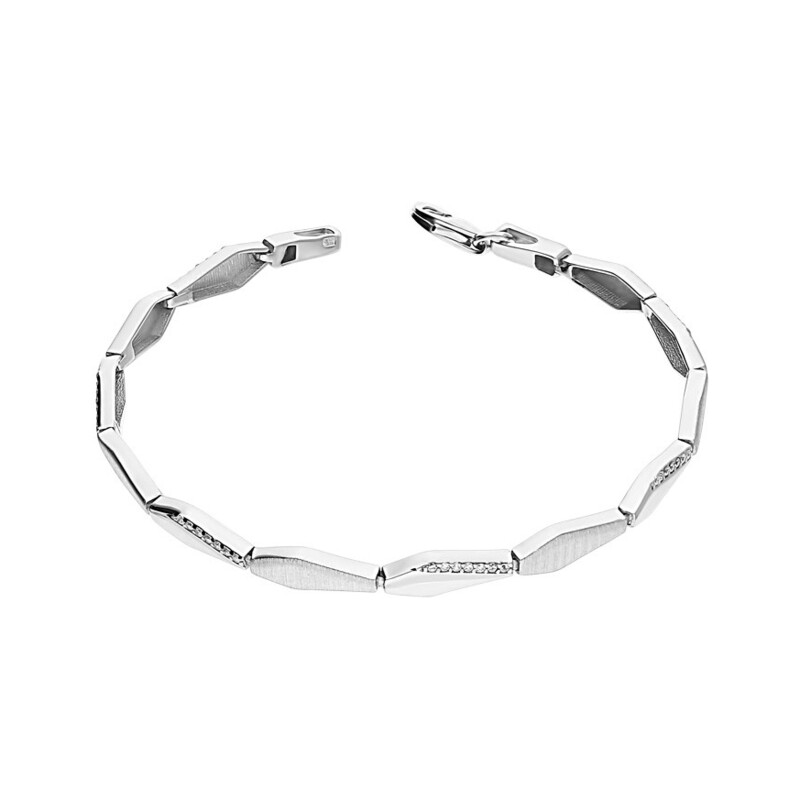 Bransoleta deltoid z cyrkoniami OL RTB283 próba 925