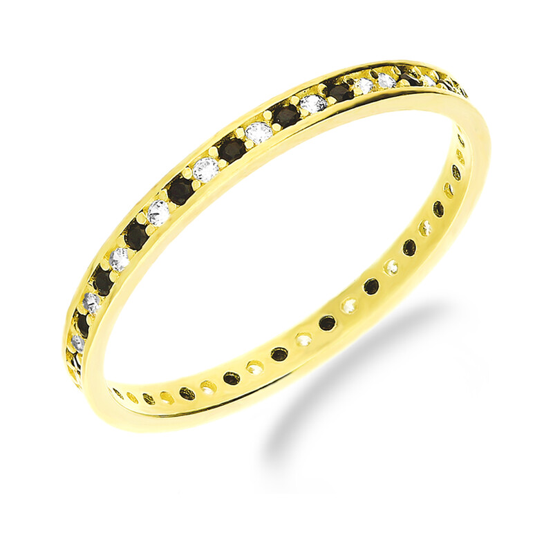 Pierścionek złoty obrączka Miłości typu rings