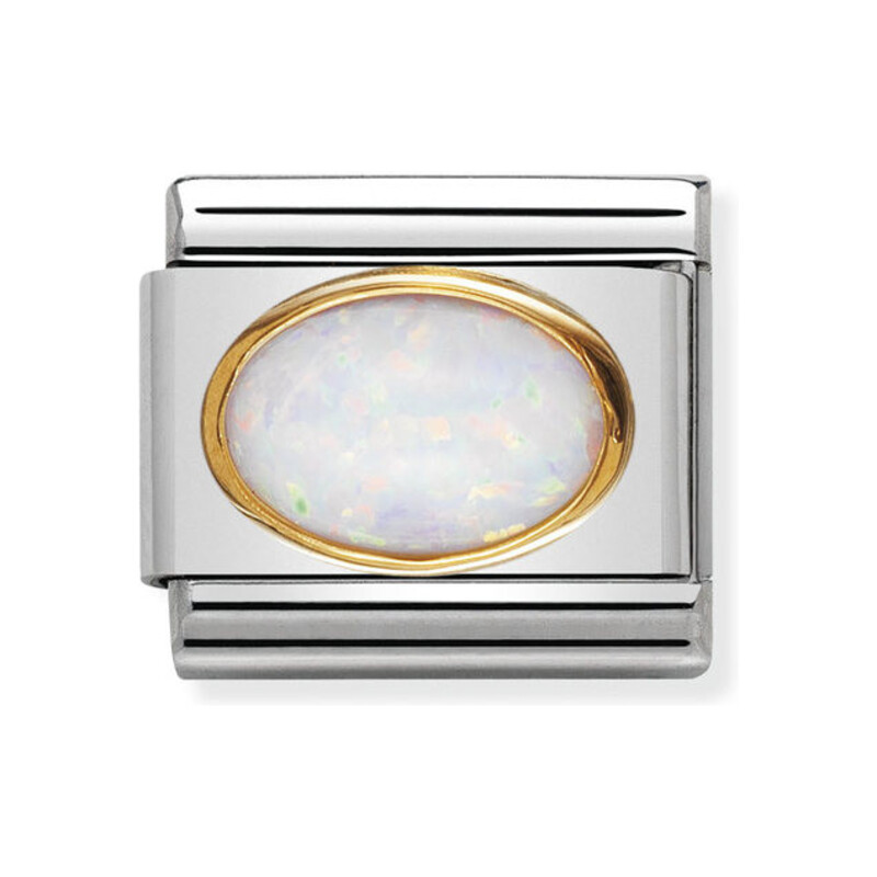 Element link 18K owal kaboszon NP 030502 07