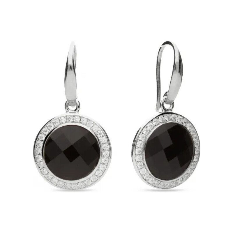 Kolczyki SPARK Chessboard Circle CQ KWC203510J próba 925