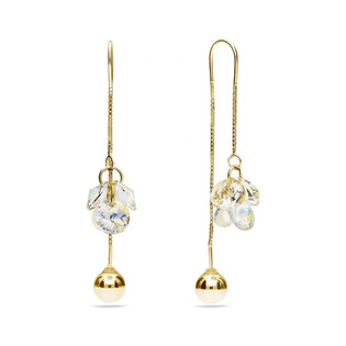 Kolczyki SPARK Vinber Gold CQ KWKLG6428CAB próba 925