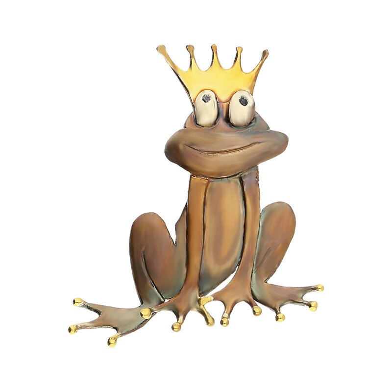 Broszka żaba w koronie AG ARTIS A.Głodowski BRZ-7 próba 925