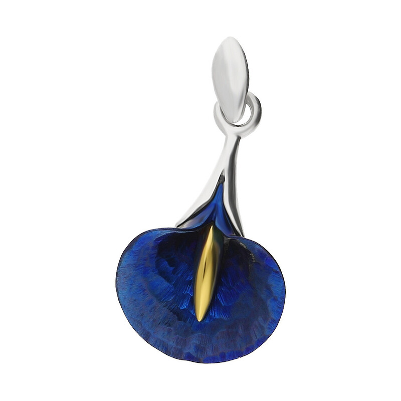 Zawieszka mała tytanowa kalia gładka OR A-PS kalia próba 925