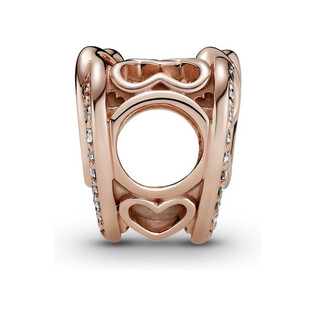 Charms Pandora platerowany 14k różowym złotem PE 789270C01