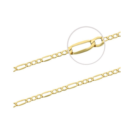 Łańcuszek złoty figaro nr VK GAXPDE 1+3 120 próba 333