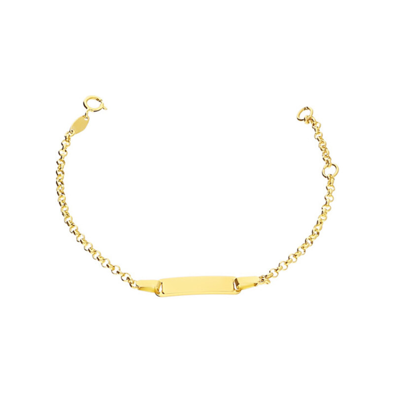 Bransoleta blaszka prostokąt z ramką/rolo AR XXMROB1701 próba 585