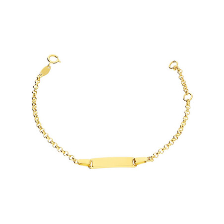 Bransoleta blaszka prostokąt z ramką/rolo AR XXMROB1701 próba 585