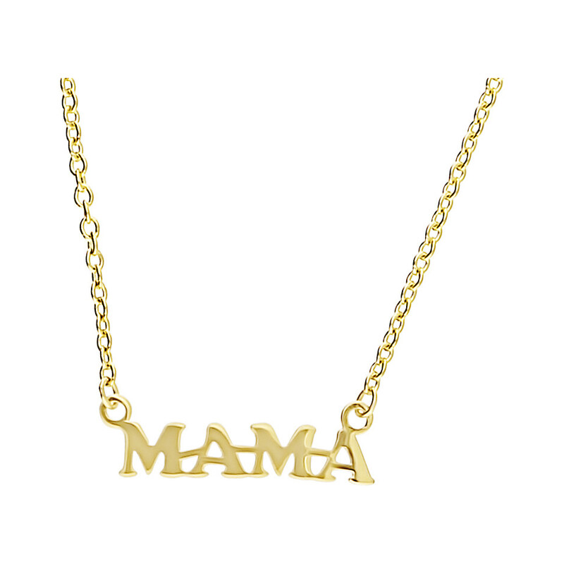 Naszyjnik z napisem MAMA/rolo AR VXXFOR7N5187 próba 585