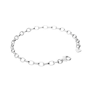 Bransoleta srebrna rolo big BC 1429-070 HEART próba 925