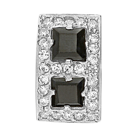 Zawieszka złota z szafirami i cyrkoniami AS382 S próba 585