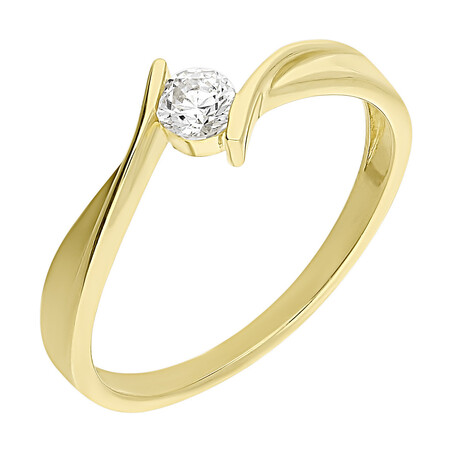 Pierścionek złoty MARIAGE DJ PREMIUM293M próba 375