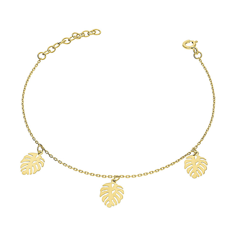 Bransoleta pozłacana monstera x3/anker A6 07280263-00 próba 925
