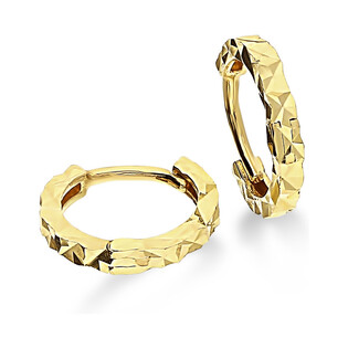 Kolczyki złote kółka dis/zatrzask nr AR X4NHUE2028-DC próba 333