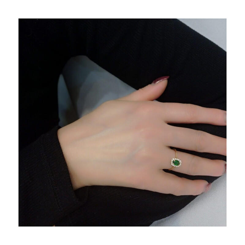 Pierścionek markiza owal b+z OS 96-3064 VER próba 585