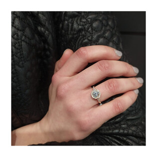 Pierścionek markiza okrągła b+b boczne OS 96-5302 ZIR próba 585