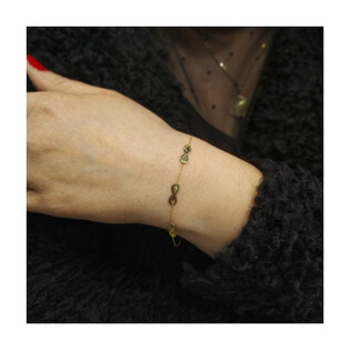 Bransoleta złota grawerowane infinity nr MZ T23-B-0218-6-LZ-DC próba 585