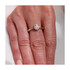 Pierścionek zaręczynowy z diamentem nr NF JRI-982 próba 585