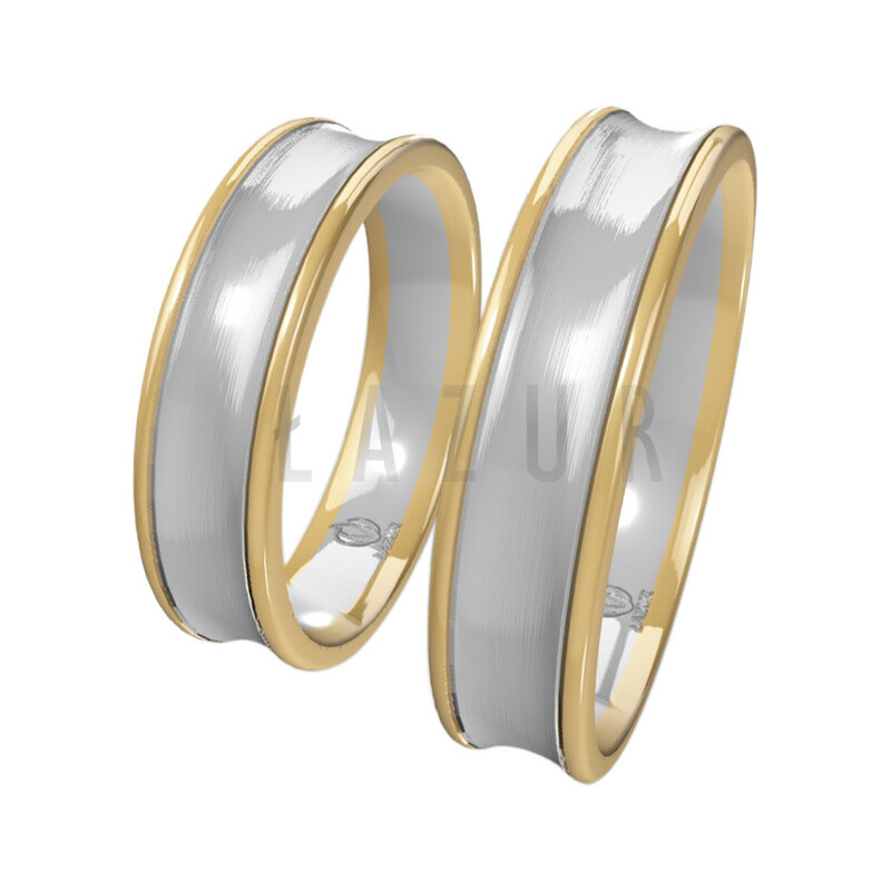 Obrączka Obrączki Ślubne LA B97 próba 585