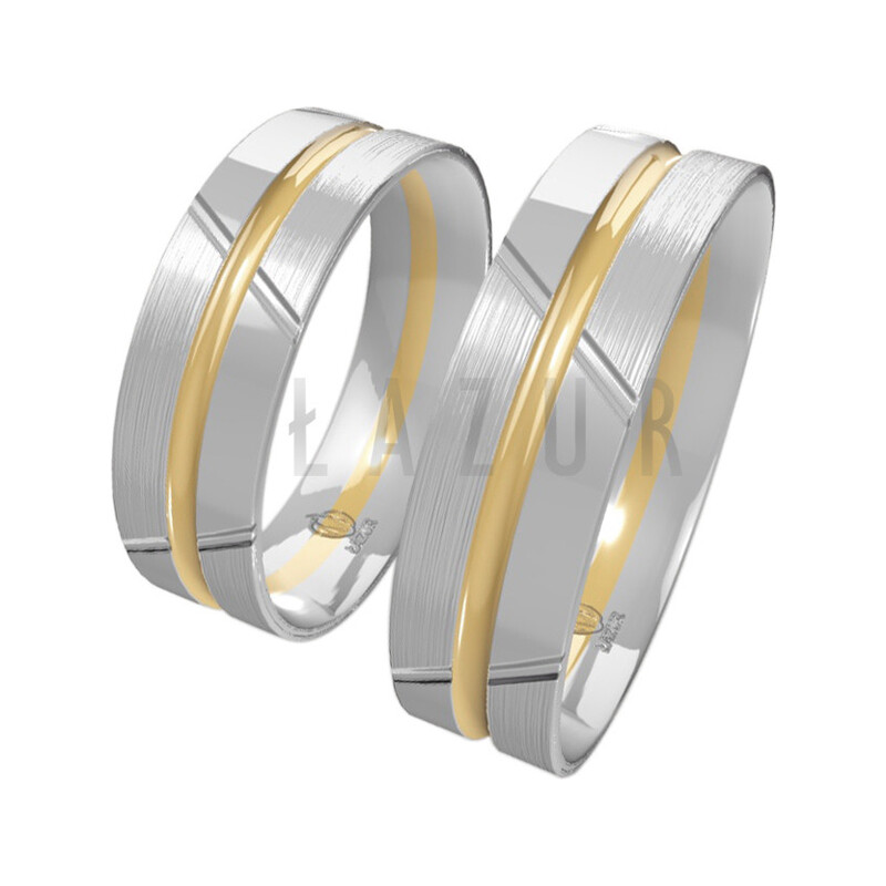 Obrączka Obrączki Ślubne LA H12 próba 585