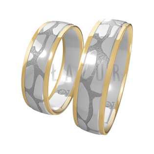 Obrączki Ślubne LA N04 próba 585