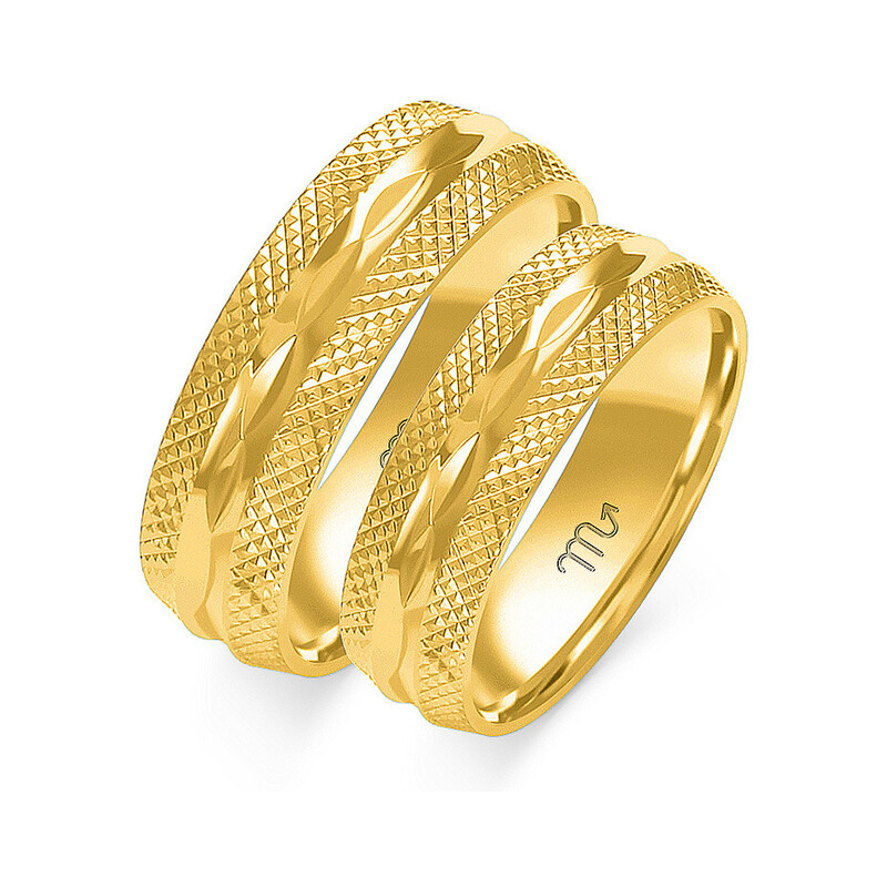 Obrączki ślubne ZO O-15 próba 585