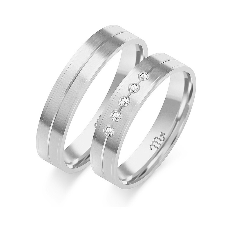 Obrączki ślubne ZO O-78 próba 585