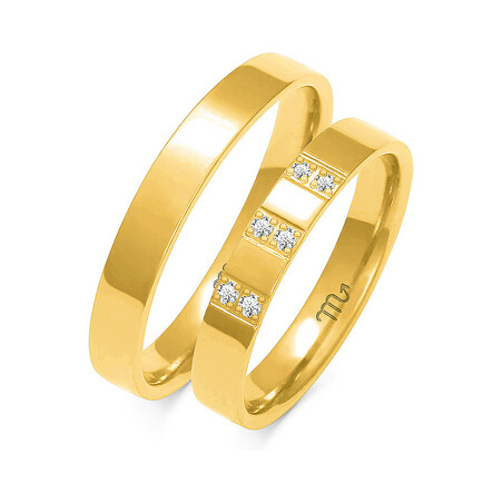 Obrączki ślubne ZO O-87 próba 585