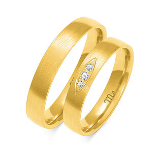 Obrączki ślubne ZO O-91 próba 585