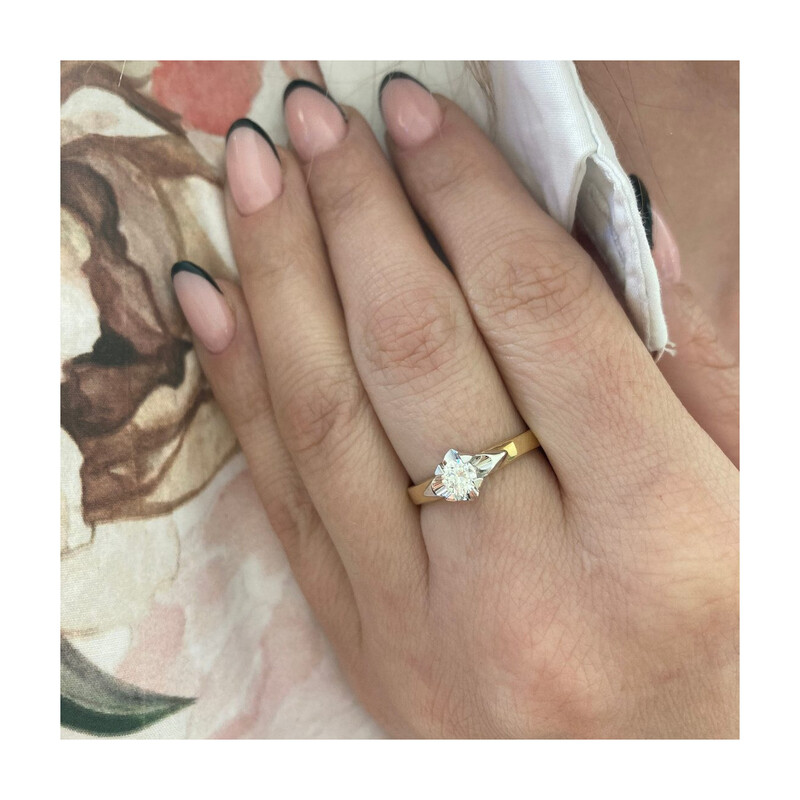 Pierścionek UNICO BE W-155B próba 585 Sezam - 1